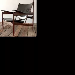 INDUSTRY WEST Sling Bar Stool Upholstered Low-poly  3D model