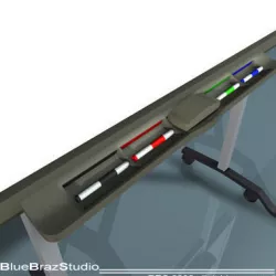 Instructional Smart whiteboard 3D model