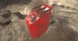 Jerry can Low-poly  3D model