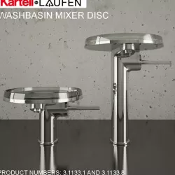 Kartel by Laufen 311331 and 311338 washbasin mixer discs 3D model