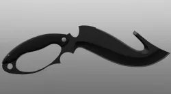 Knife HP 3D model