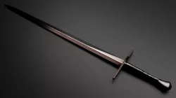 Knight Sword  Low-poly  3D model