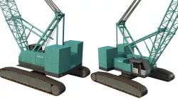 Kobelco Crawler Crane 3D model