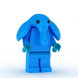 LEGO Minfigure Max Rebo 3D model