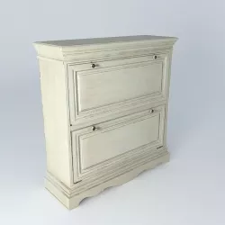 LEONTINE shoe cabinet 3D model