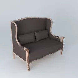 MANOR bench houses the world 3D model