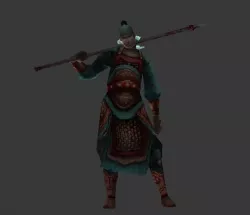 Marine model 3D model