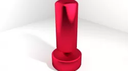 Martial-Art Training Equipment - Standing Kicking Bag 3D model
