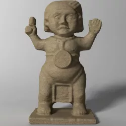 Maya Statuette 3D model