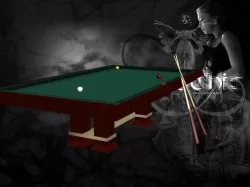 mesa billar Low-poly  3D model