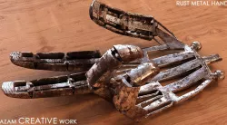 Metal Rust Fingers 3D model