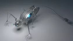 Metallic crawler 3D model
