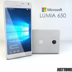 Microsoft Lumia 650 Low-poly  3D model