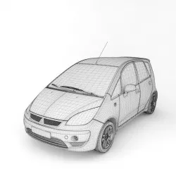 Mitsubishi Colt 3D model