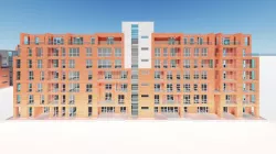 modern complex 3D model