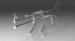 Modified AK47 3D model