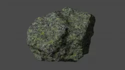 Mossy rock 3D model