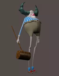 Mr  Winkle 3D model