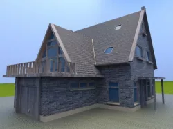 old house  3D model