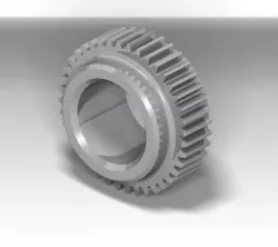 Parametric Spur Gear 3D model