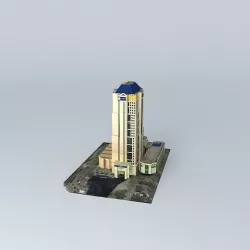 Plaza Mandiri 3D model