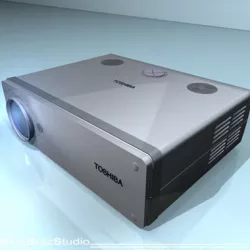 projector 01 3D model