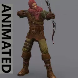 ranger Low-poly  3D model