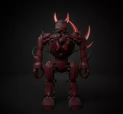 Red Devil The SoulBurner 3D model