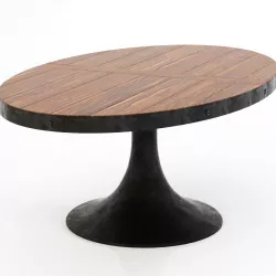 Restoration Hardware Aero Oval Dining Table 3D model