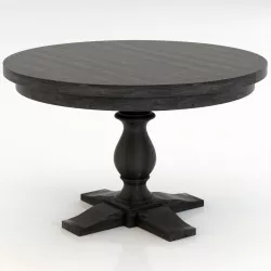 Restoration Hardware Monastery Round Dining Table 3D model