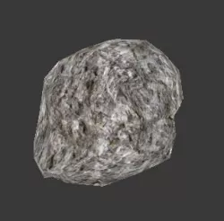 Rock models Low-poly 3D model