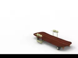 ROCKET SKATEBOARD 3D model