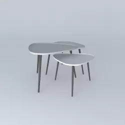 ROLLER TABLES SOFA Maisons du Monde 3D model