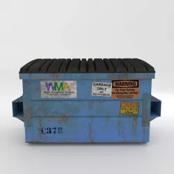 Rubbish Dumpster 3D model