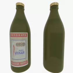 Russian Vodka 3D model