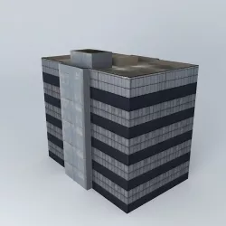 Saudi Arabia Embassy 3D model