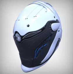 Sci-Fi Helmet 3D model