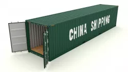 Shipping container China Shipping 3D model