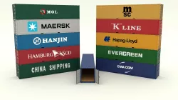 Shipping Container Collection 3D model