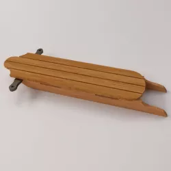 Sled Snow 3D model