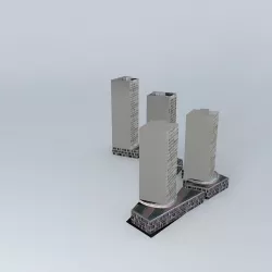 SOHO West Building Complex 3D model