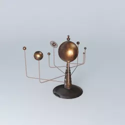 solar system 3D model