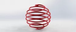 spring  3D model