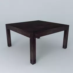 Square Dining Table Bengali houses the world 3D model