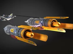 Star Wars Anakins Pod Race 3D model