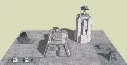 STAR WARS Imperial military base 3D model