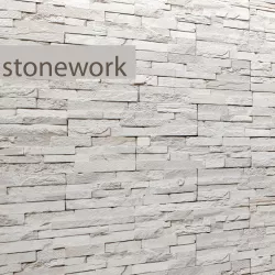 Stone wall slate 3D model
