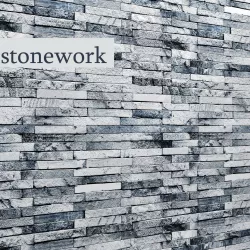 Stone wall slate 3D model