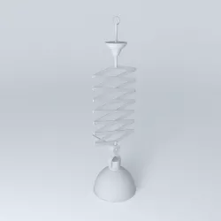 Suspension Archimedes Maisons du monde 3D model