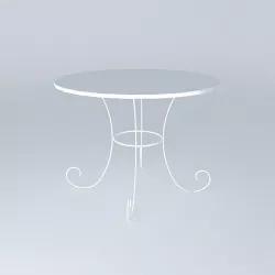 Table ST GERMAIN Maisons du monde 3D model